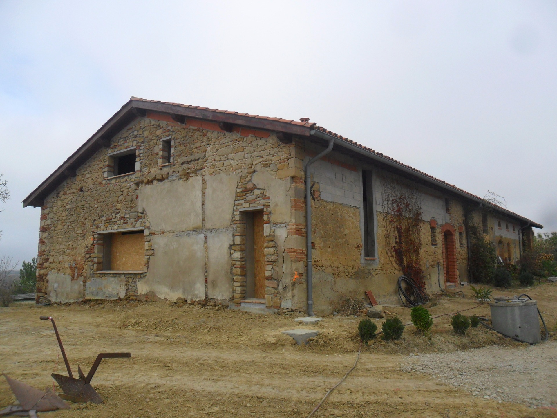 Réhabilitation d'une ferme lauragaise - 2016